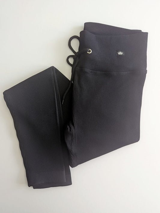 Ribbed Leggings Low Profile Logo LPA4500069