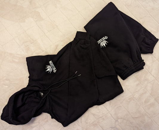 MPRESSION LOGO HOODIE (BLACK EDITION)